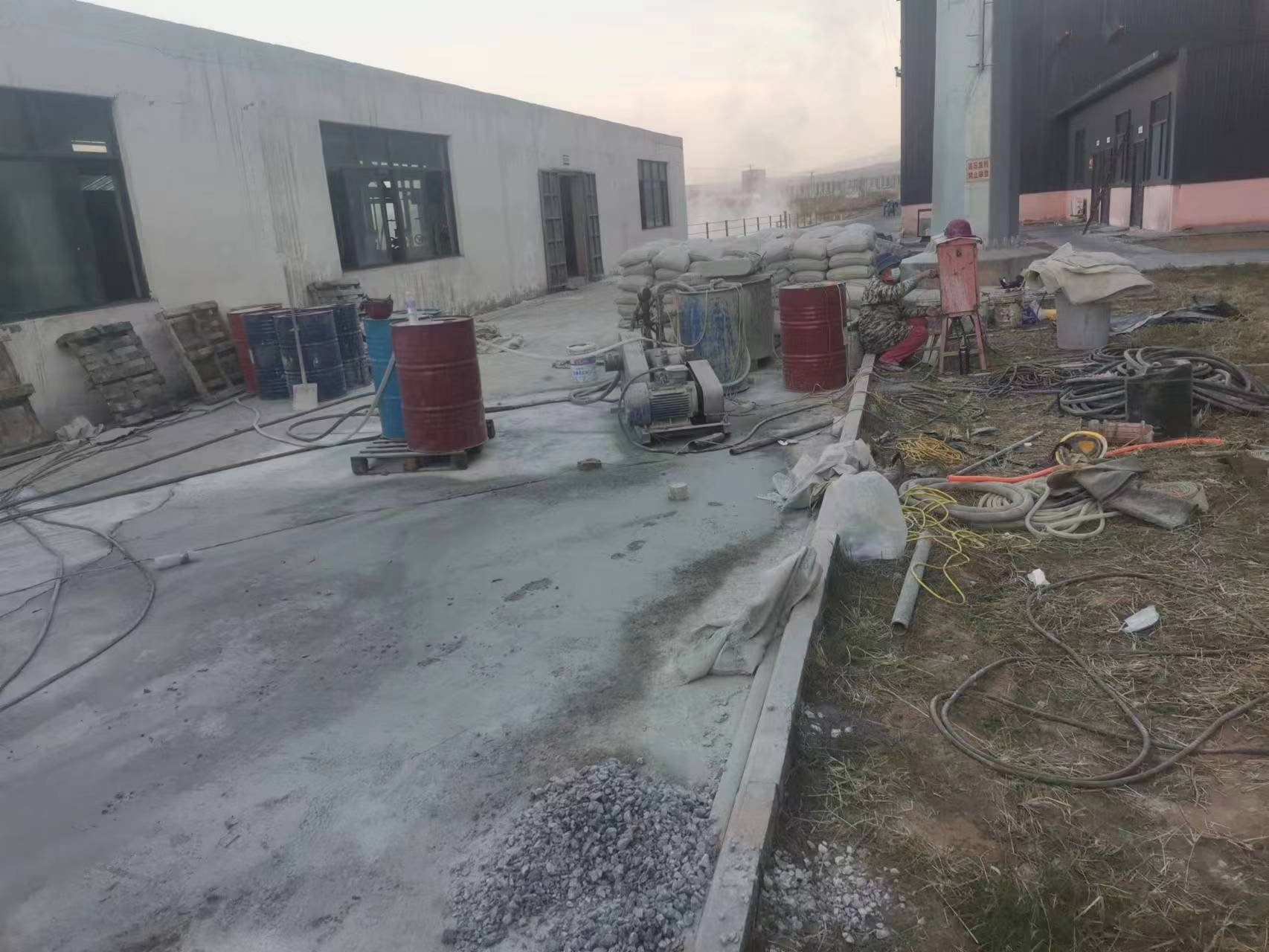 长乐厂房地基沉降注浆